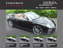 Tablet Screenshot of mitsubishispecialist.com